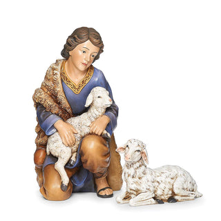11.25-Inch 2-Piece St Shepherd With Lamb 19-Inch Scale For 10 Pc Set