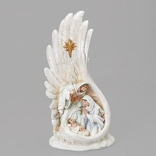 11-Inch Holy Family In Feather