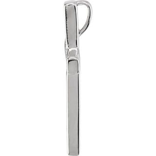 Platinum 1/3 CTW Natural Diamond Cross Pendant