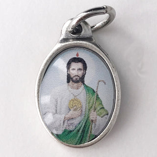 Bulk Saint Jude Epoxy Bracelet Medals