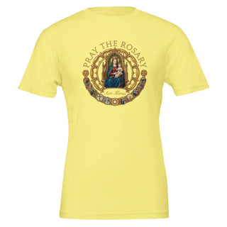 'Pray the Rosary' Madonna and Child T-Shirt