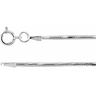 7 Inch Snake Chain Bracelet Sterling Silver