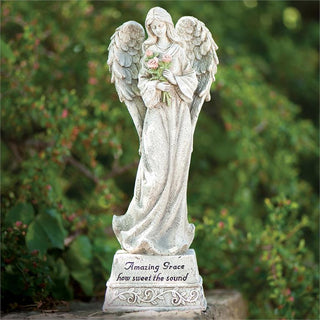 8.5-Inch Memorial Box With Angel And Verse - It Broke Our Hearts - View 5