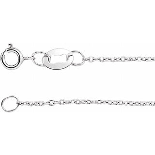 18 Inch Spring Ring Sterling Silver