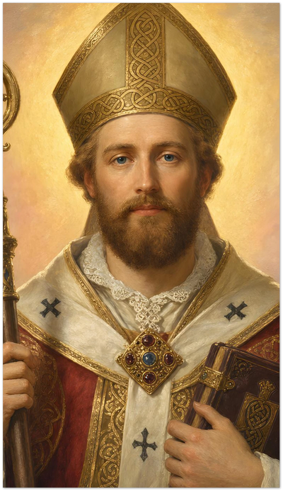 St. Deusdedit of Canterbury Holy Cards