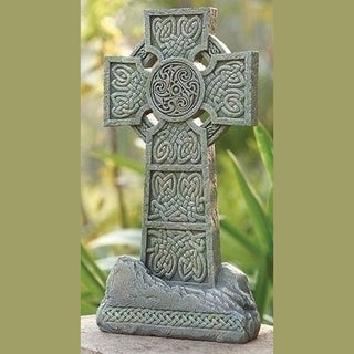 16.25"H Celtic Garden Cross