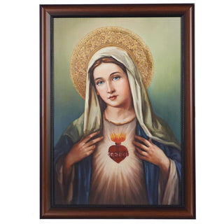 27-Inch Immaculate Heart Framed Art
