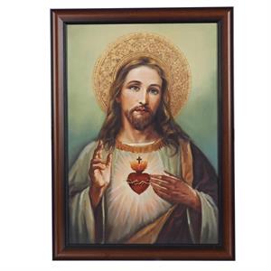 27-Inch Sacred Heart Framed Art - View 2