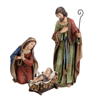 22-Inch 3-Piece St Adorned Holy Famly