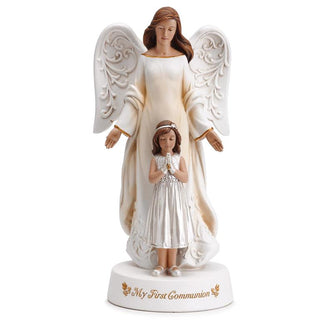 7.5-Inch Jesus With Girl Musical Communion With U - View 5