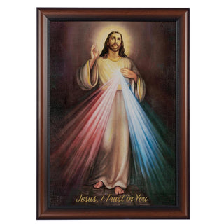 27-Inch Divine Mercy Framed Art