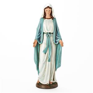 18.25-Inch Our Lady Of Grace Figure - Renaissance Collection - View 2