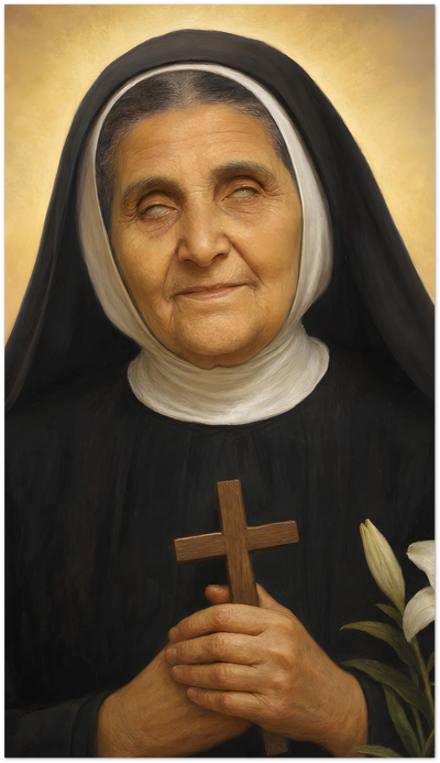 St. Rafqa Pietra Choboq Ar-Rayès Holy Cards