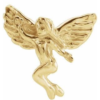 14K Yellow Dancing Angel Lapel Pin