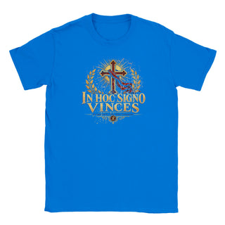 In Hoc Signo Vinces Gold and Crimson T-Shirt - view 10