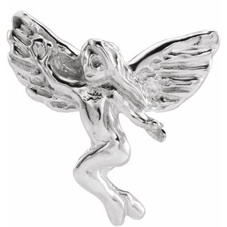 Sterling Silver Dancing Angel Lapel Pin