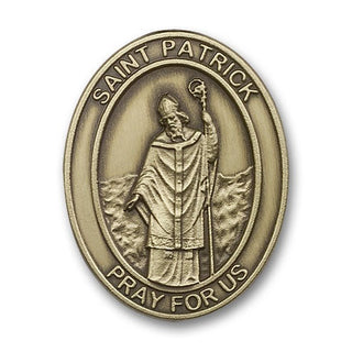 Gold Finish Saint Patrick Visor Clip