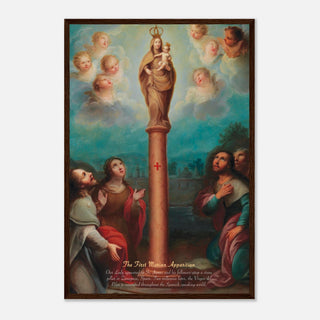 Our Lady Appearing to St. James Framed Print - view 23