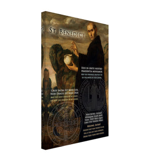 St. Benedict Canvas Print - view 3