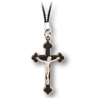 10-Pack - Cloverleaf Crucifix On Cord