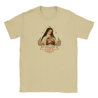 St. Thérèse of Lisieux 'My Vocation Is Love' T-Shirt