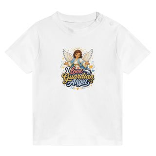 'I Love My Guardian Angel' Baby T-Shirt - view 4