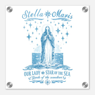 Stella Maris Acrylic Wall Plaque - view 3