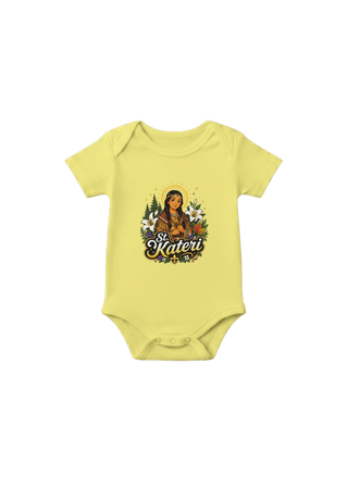St. Kateri Tekakwitha Baby Onesie - view 4