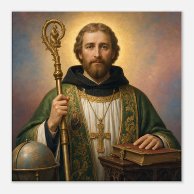 St. Willibald - Devotional Canvas
