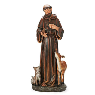 18-Inch St Francis Figure Renaissance Collection