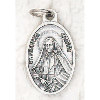 25-Pack - Oxidized Pendant-St Frances Cabrini