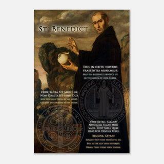St. Benedict Canvas Print - view 6