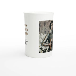 St. Joan of Arc 10 oz Porcelain Slim Mug - view 3