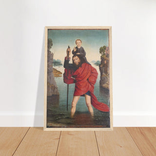 St. Christopher and the Christ Child Framed Print - view 25