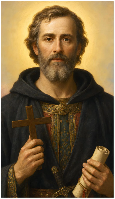 St. William of Gellone Holy Cards