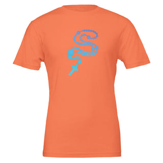 Blue and Purple Rosary T-Shirt - view 3