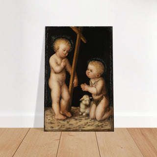Christ Child and Infant St. John Canvas Print - view 7