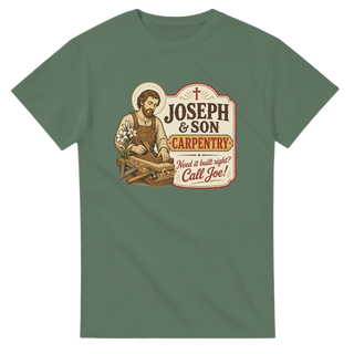 St. Joseph & Son Carpentry T-Shirt - view 4