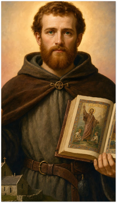 St. Fursey Holy Cards