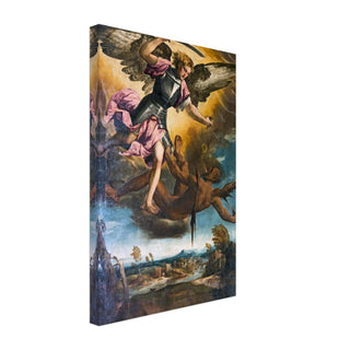 St. Michael the Archangel Victory Canvas Print - view 3