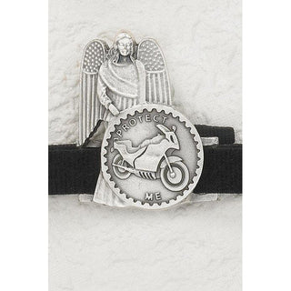 3-pack - Guardian Angel with Motorbike - Car Visor