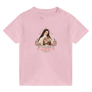 St. Thérèse 'My Vocation Is Love' Baby T-Shirt - view 3