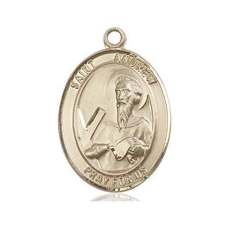 Saint Andrew the Apostle Medal | 14kt Gold Filled – CatholicShop.com
