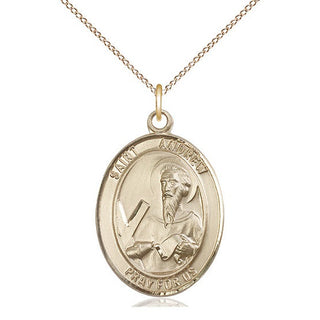 14kt Gold Filled Saint Andrew the Apostle Medal Catholic Jewelry Engraved Catholic Saint Jewelry