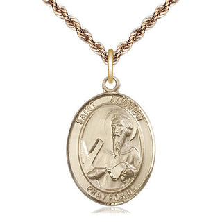 14kt Gold Filled Saint Andrew the Apostle Medal Catholic Jewelry Engraved Catholic Saint Jewelry