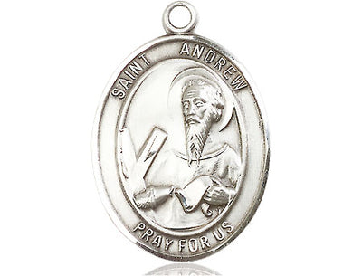 Pewter St. Andrew the Apostle Medal | Large | Engravable