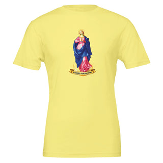 Blessed Virgin Mary Blue and Pink T-Shirt