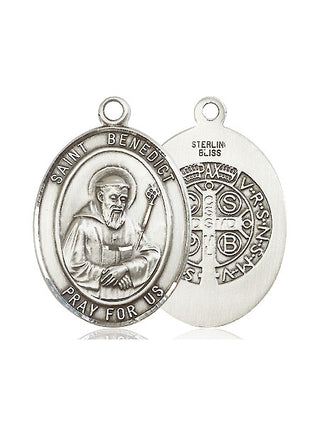 Pewter Saint Benedict Medal