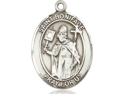 Pewter St. Boniface Medal | Large | Engravable