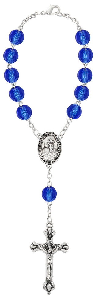 6MM Sapphire September Rosary